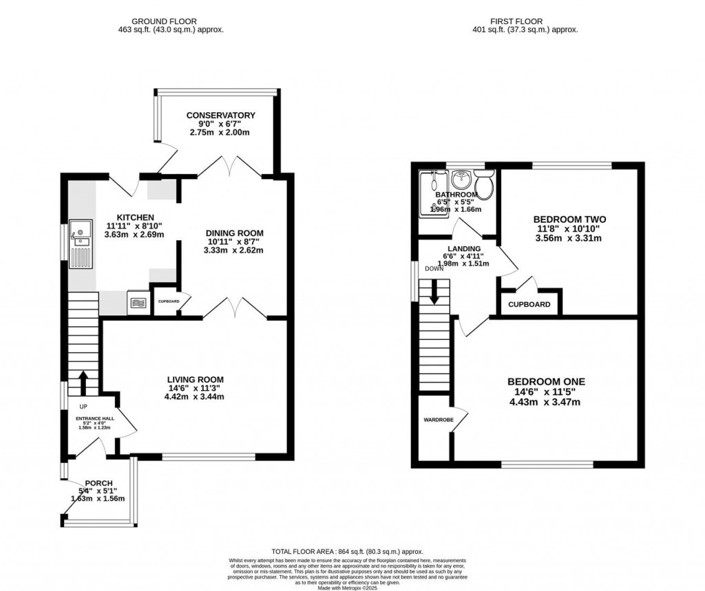 Floorplans For Meadow Road, Stonehouse