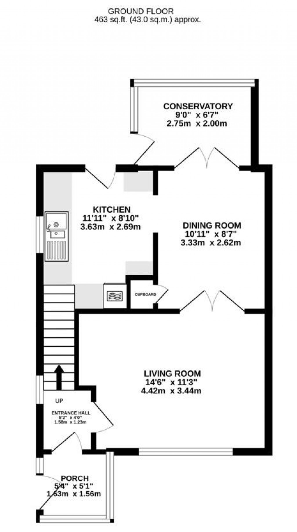 Floorplans For Meadow Road, Stonehouse