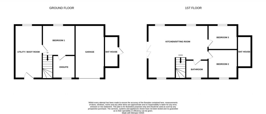 Floorplans For Ford Lane, Kilcot, Newent