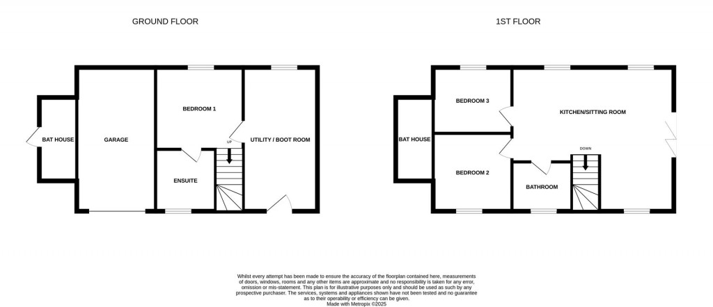 Floorplans For Ford Lane, Kilcot, Newent