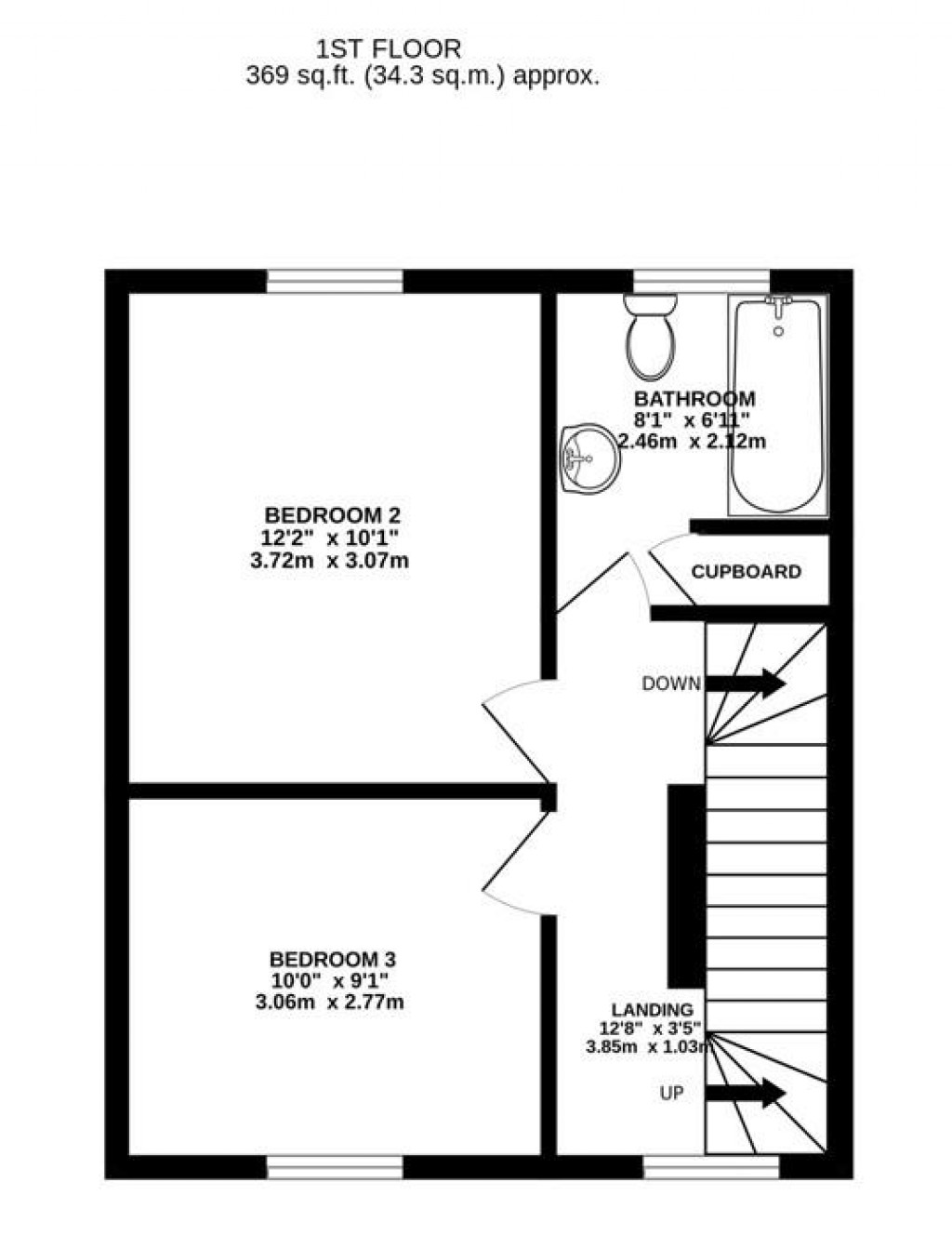 Floorplans For Elm Road, Stonehouse