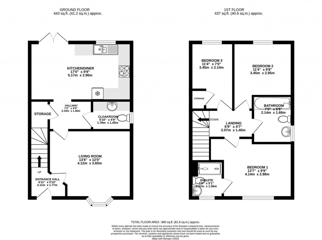 Floorplans For Box Road, Cam, Dursley