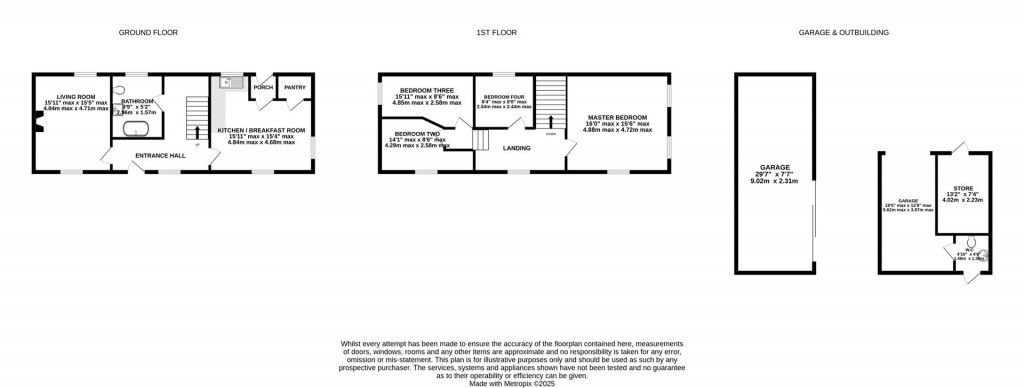 Floorplans For Lower Apperley, Gloucester