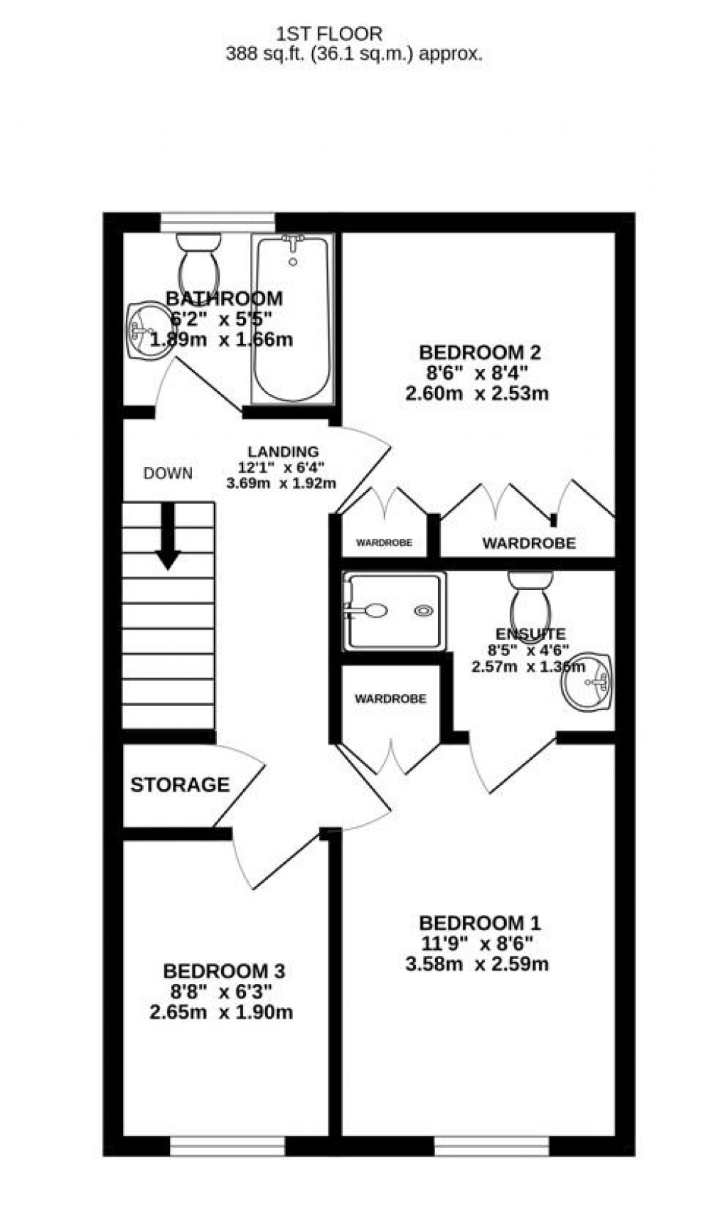 Floorplans For Renard Rise, Stonehouse