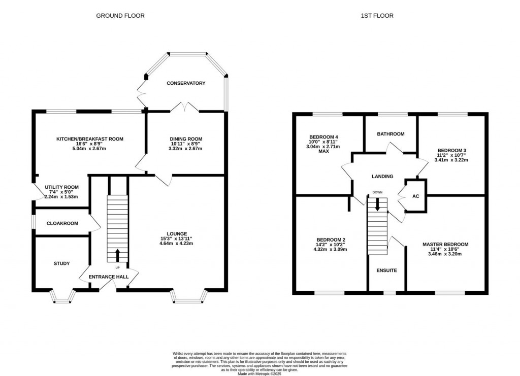 Floorplans For The Fairways, Huntley, Gloucester
