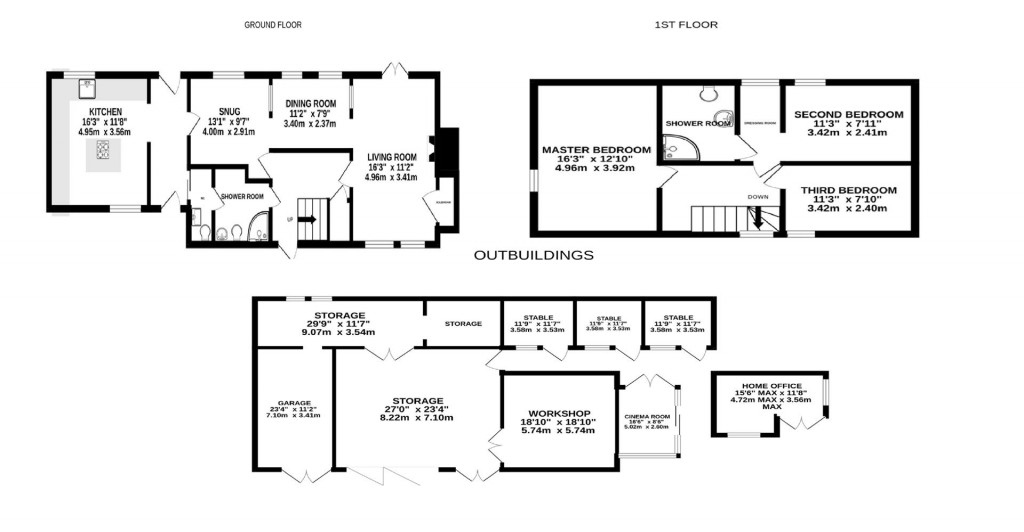 Floorplans For Wickridge Street, Ashleworth, Gloucester
