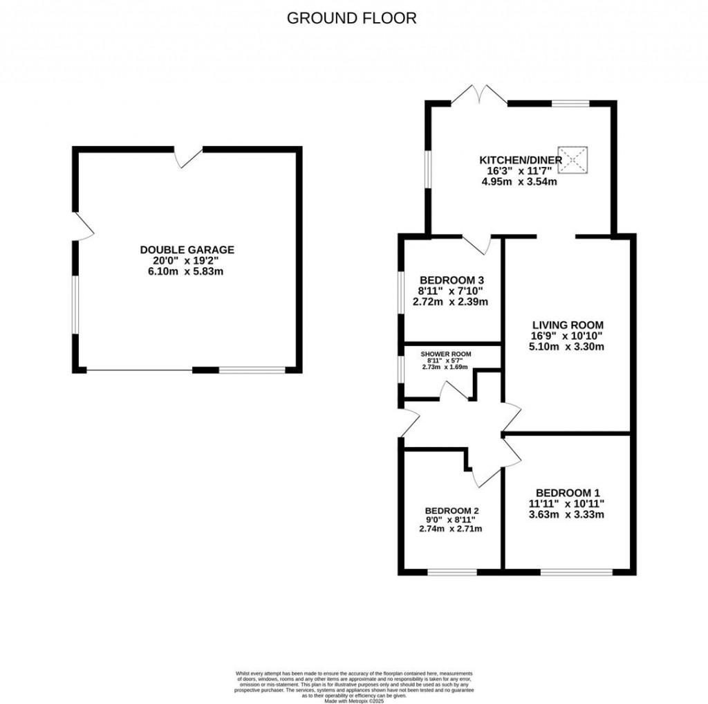 Floorplans For Compton Close, Corse