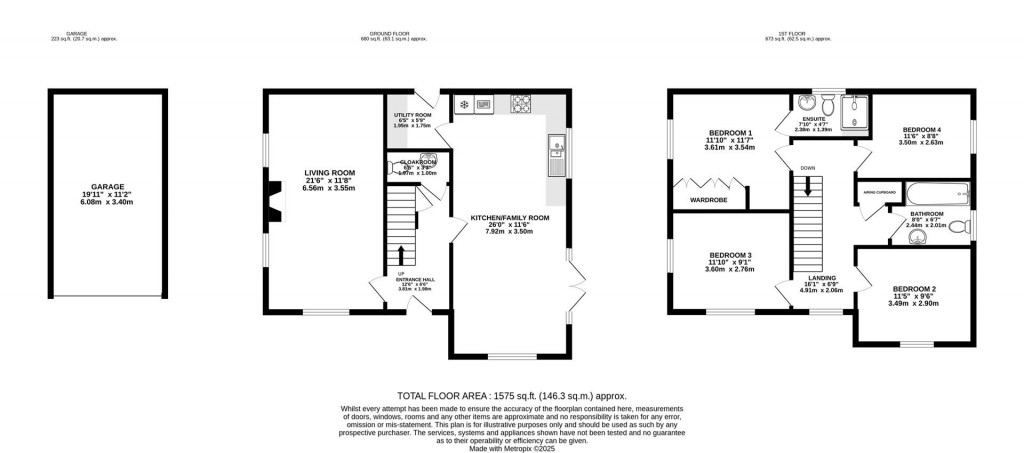 Floorplans For Great Oldbury Drive, Great Oldbury, Stonehouse
