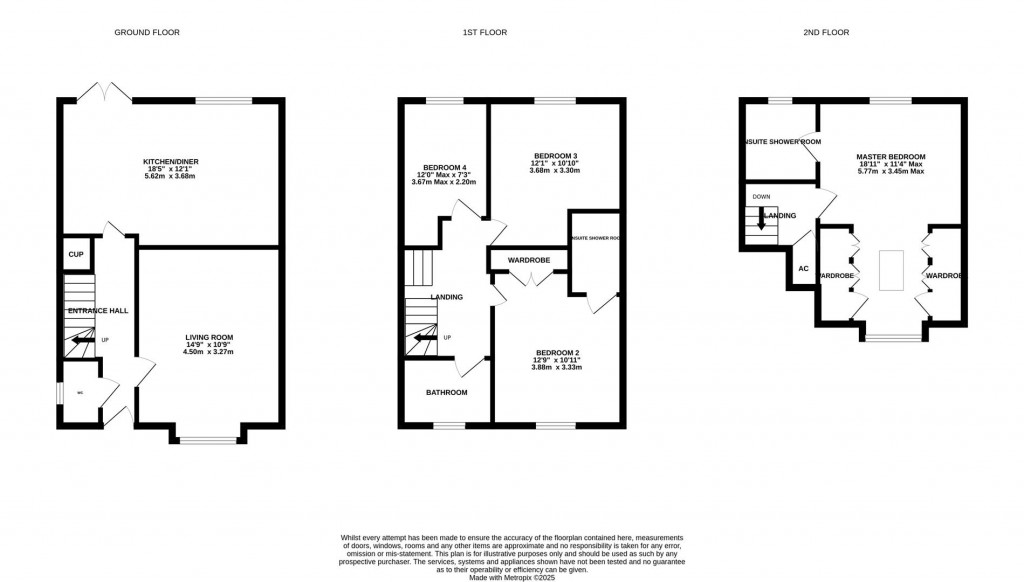 Floorplans For The Ryelands, Newent