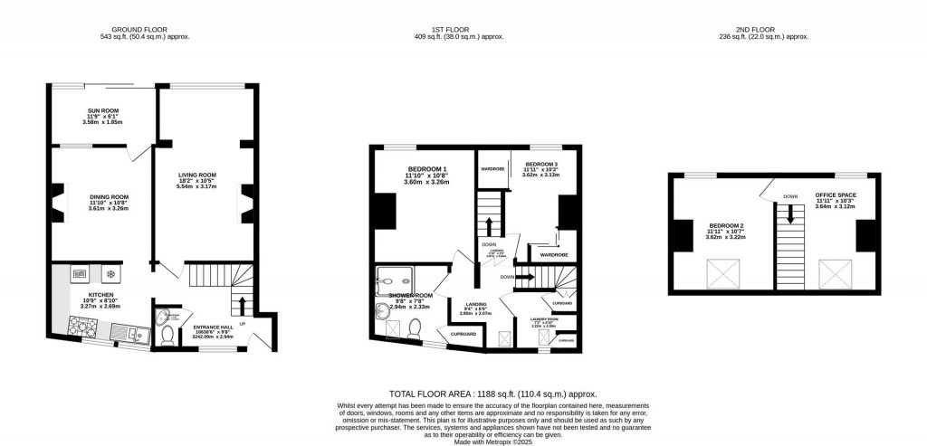 Floorplans For Gloucester Road, Stonehouse