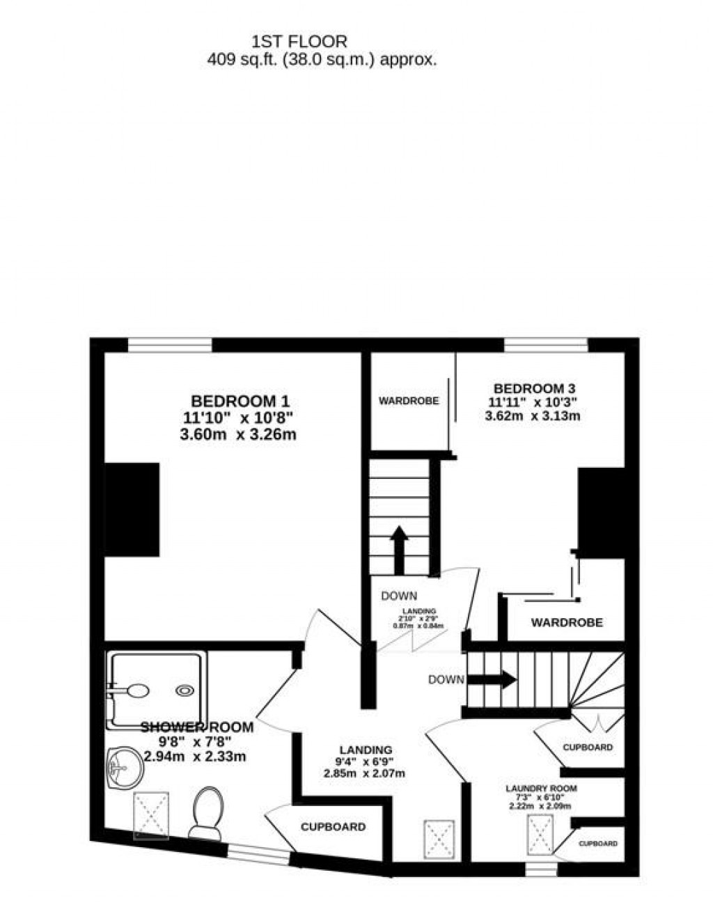 Floorplans For Gloucester Road, Stonehouse