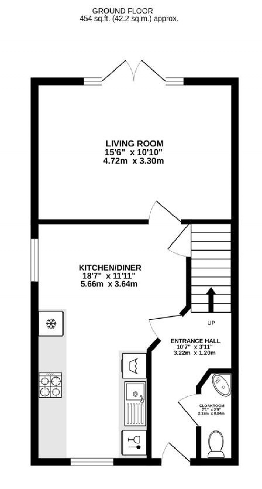Floorplans For Gilbert Young Close, Great Oldbury, Stonehouse