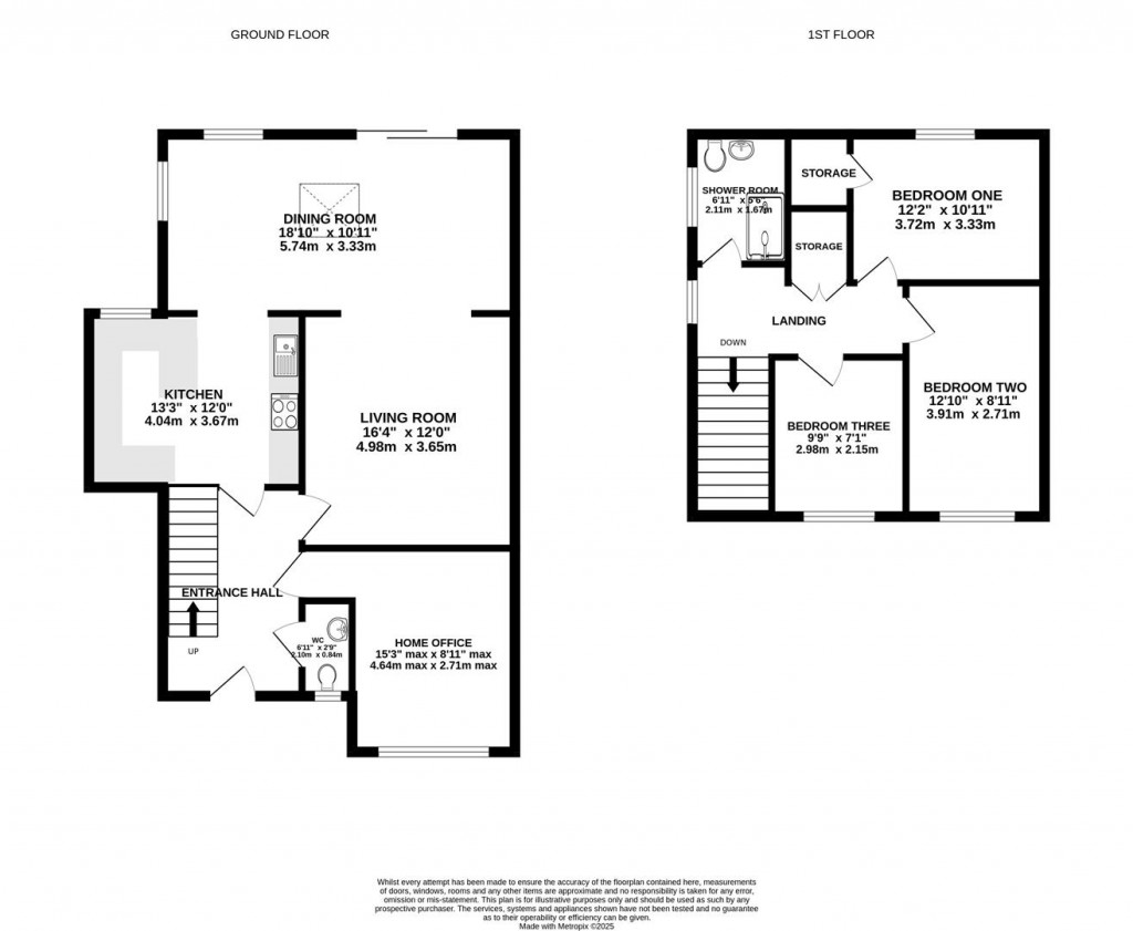 Floorplans For Larkham Close, Matson, Gloucester