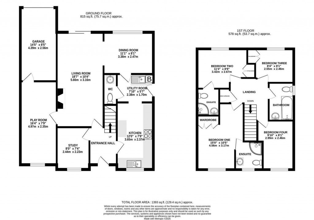 Floorplans For Stocken Close, Hucclecote