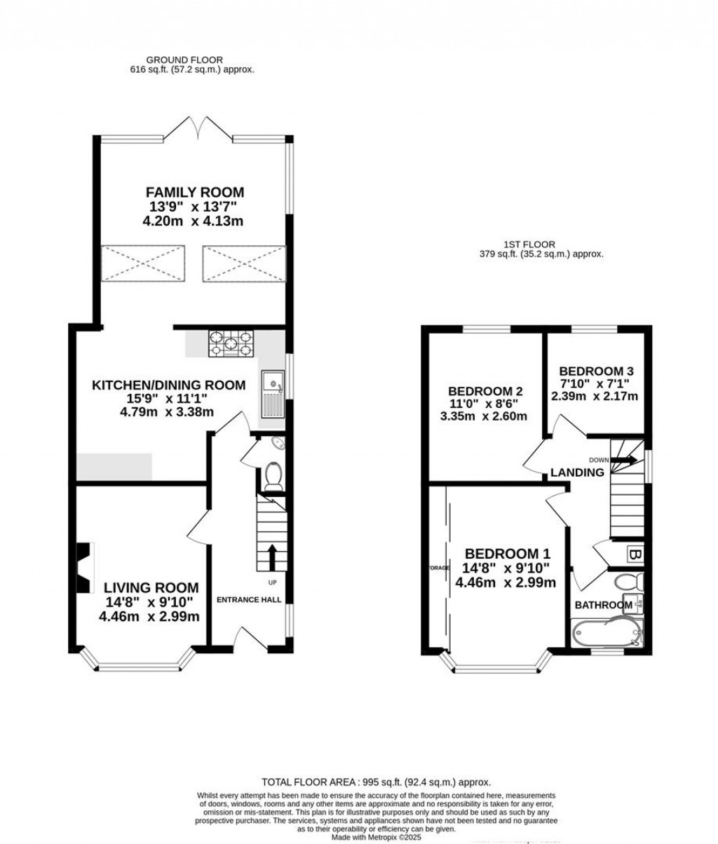 Floorplans For Boverton Drive, Brockworth, Gloucester