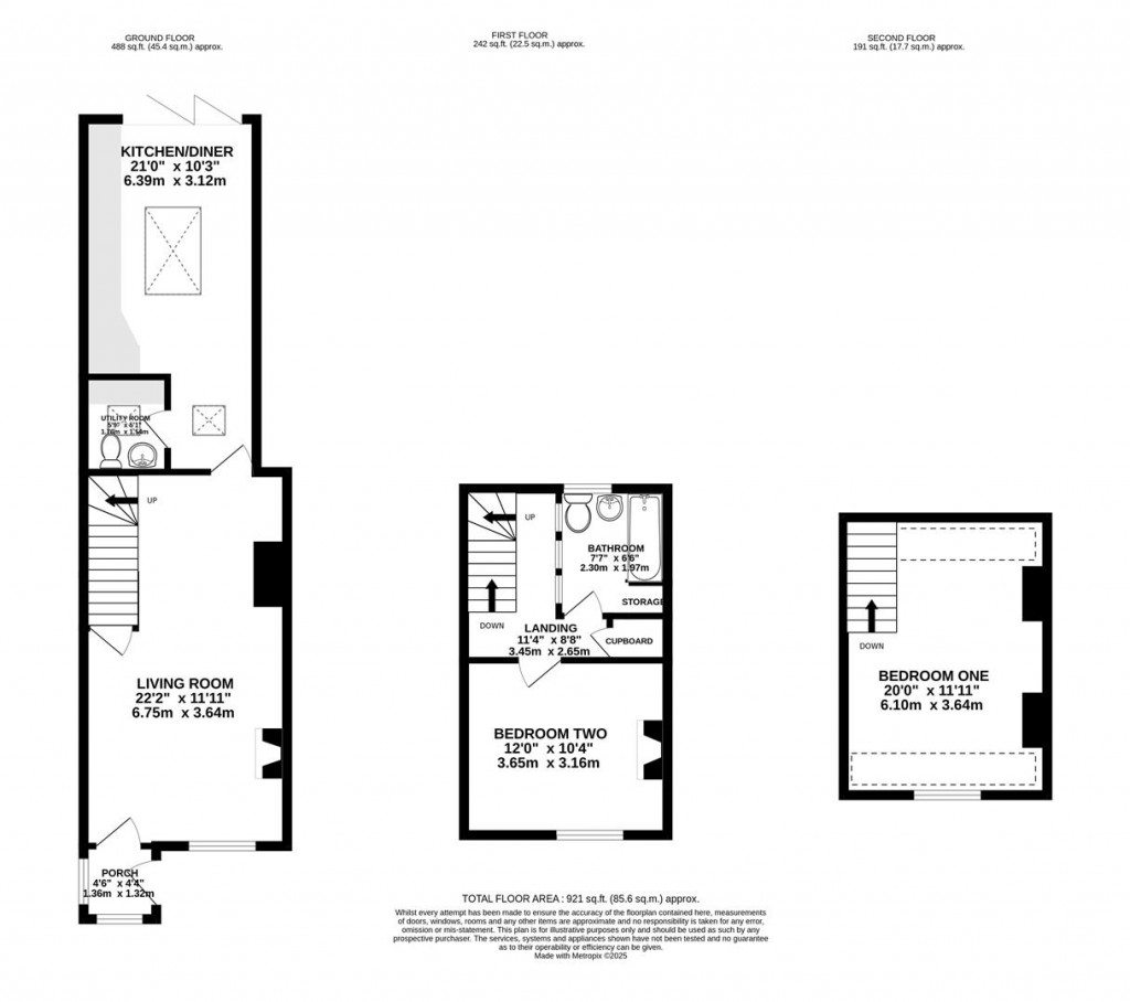 Floorplans For Church Street, Kings Stanley, Stonehouse