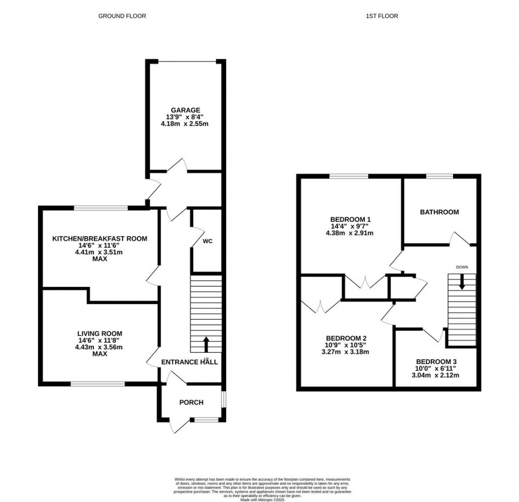 Floorplans For Glebe Road, Newent