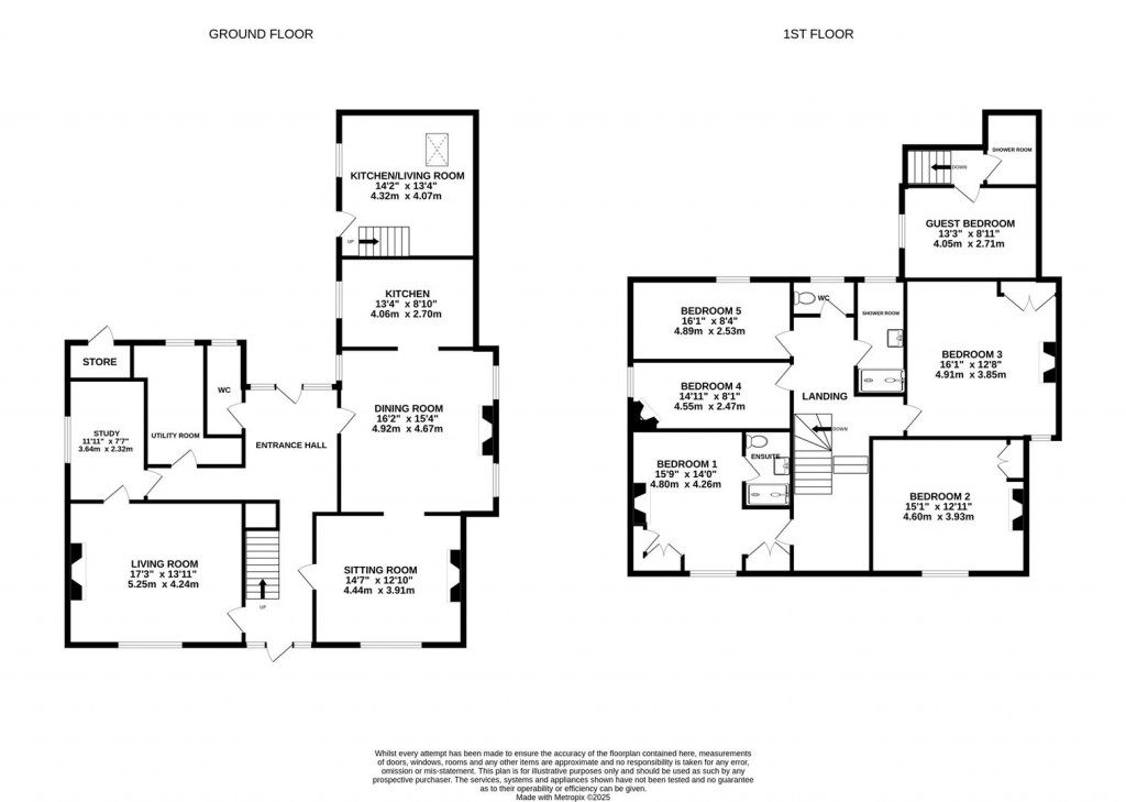 Floorplans For Station Lane, Longhope