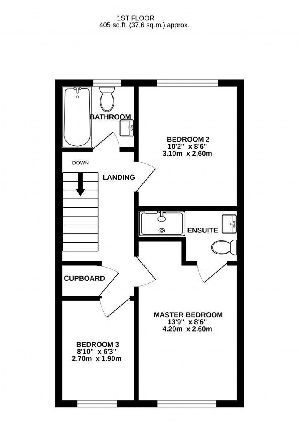 Floorplans For Robert Hulbert Lane, Great Oldbury, Stonehouse