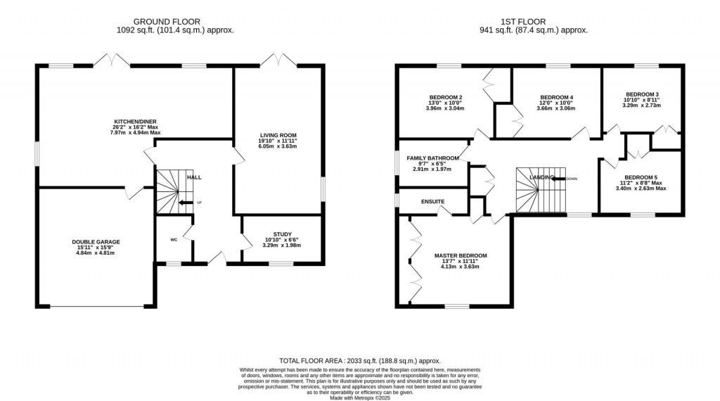 Floorplans For Sawyers Rise, Ashleworth