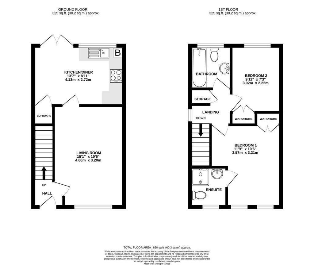 Floorplans For Stocken Close, Hucclecote