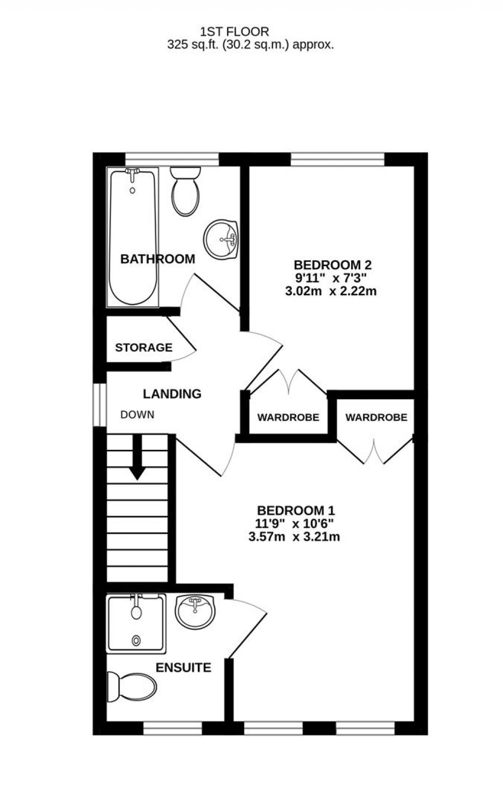 Floorplans For Stocken Close, Hucclecote