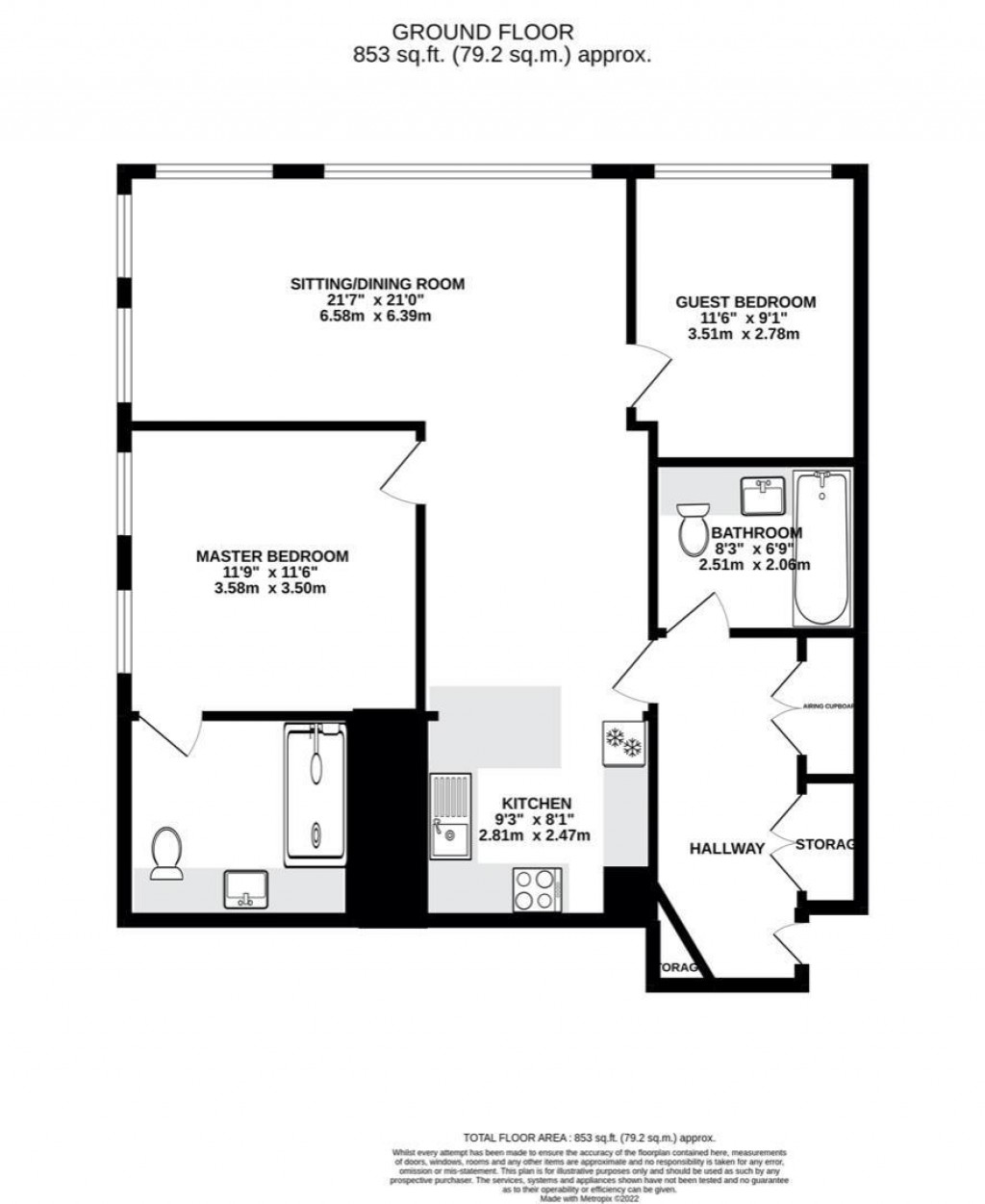 Floorplans For St. Johns Lane, Gloucester