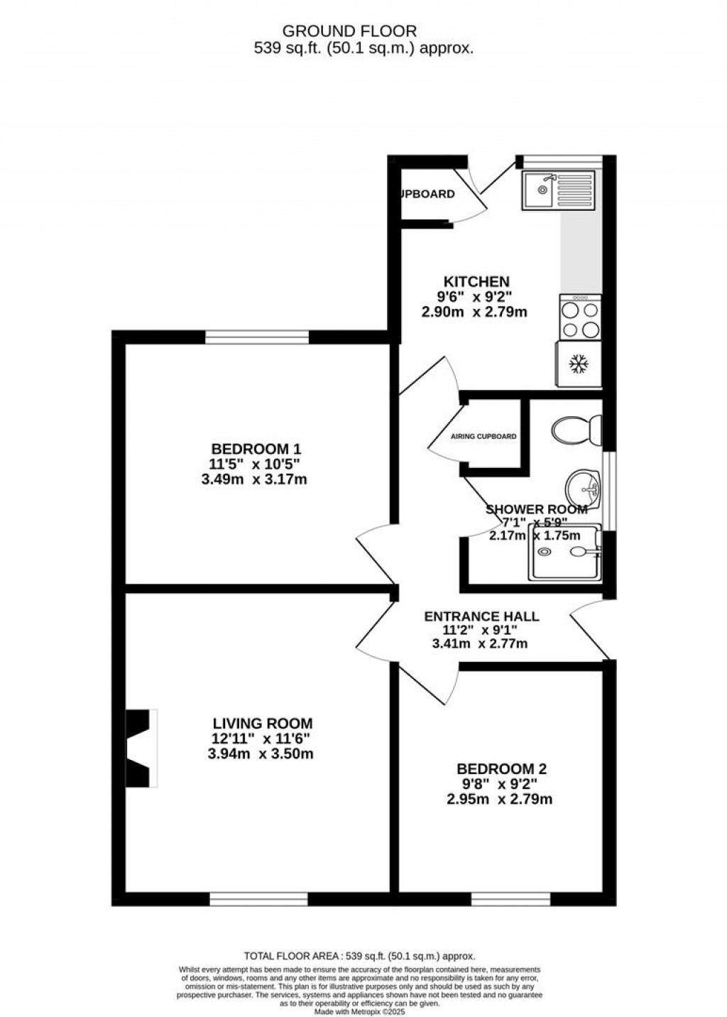 Floorplans For Ryelands Road, Stonehouse
