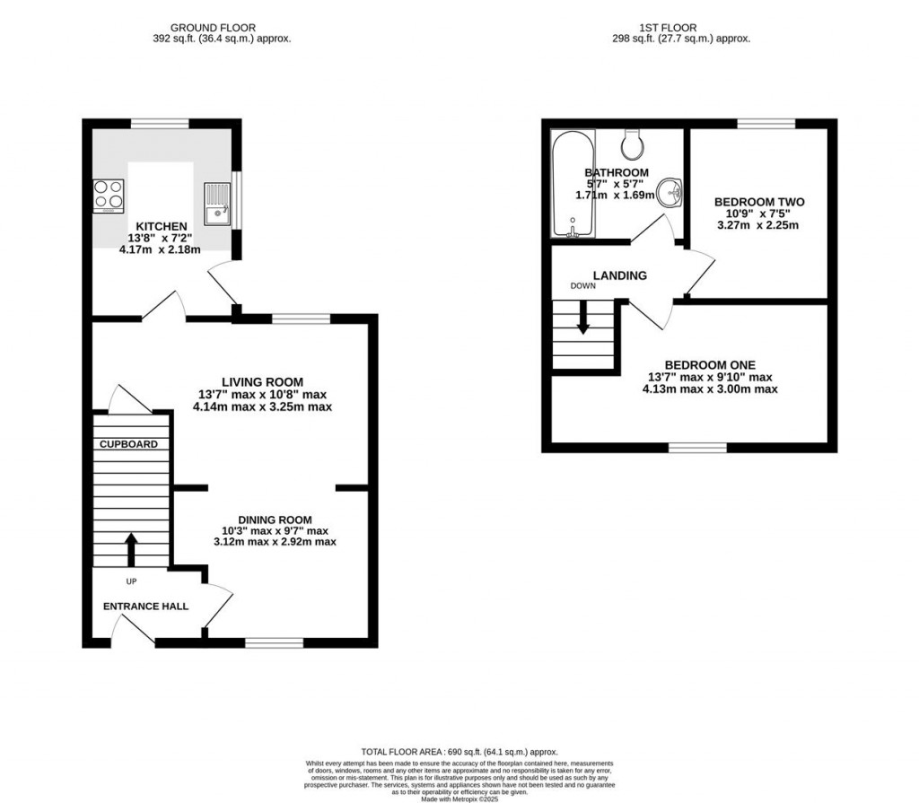 Floorplans For Linden Road, Gloucester