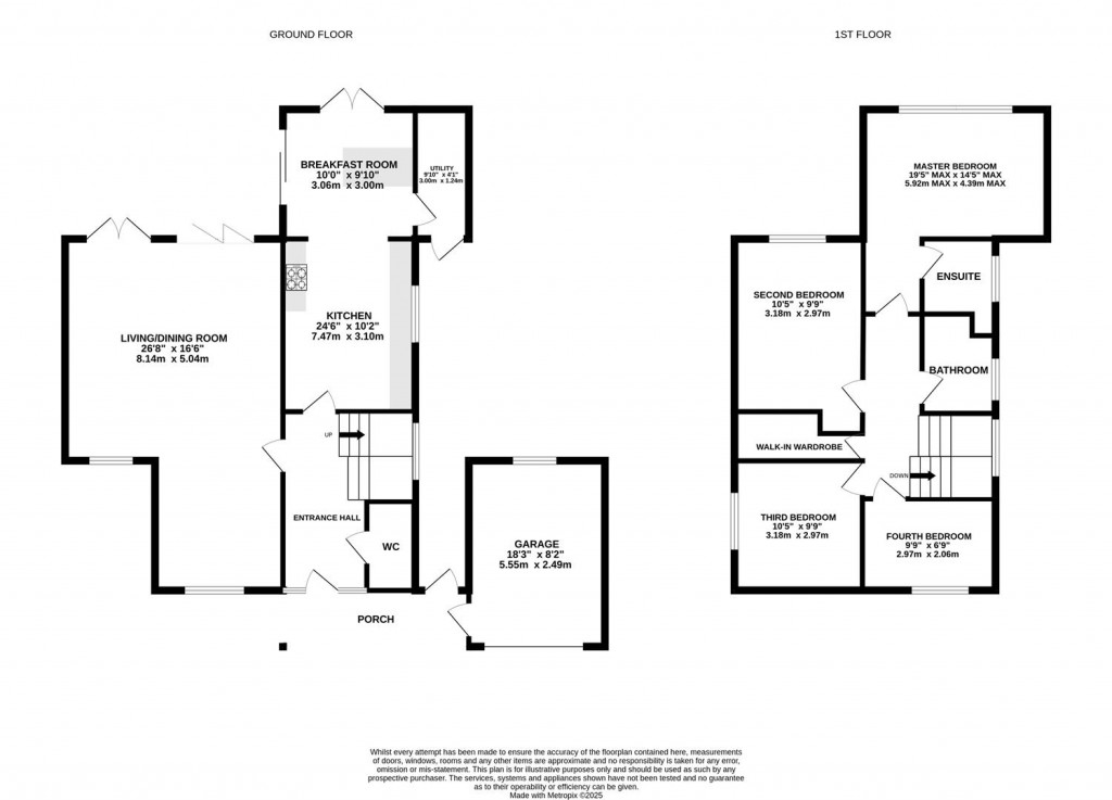 Floorplans For Severn Close, Maisemore, Gloucester