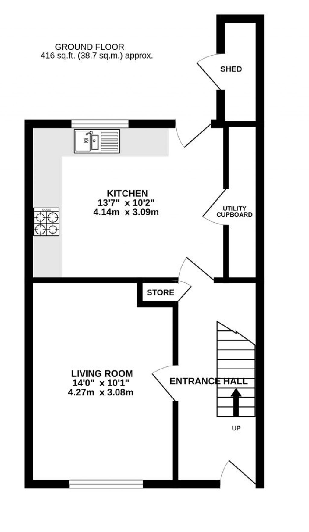Floorplans For Leadon Close, Brockworth, Gloucester