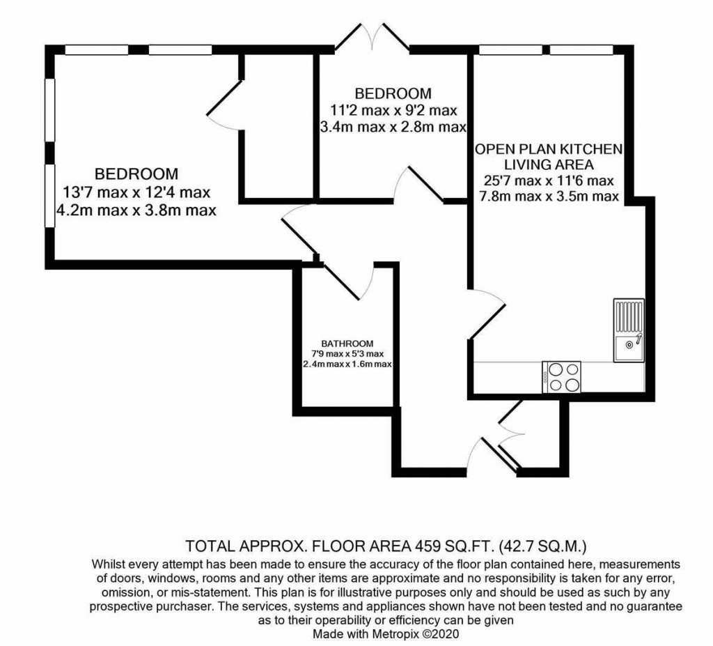 Floorplans For Double Reynolds, The Docks, Gloucester