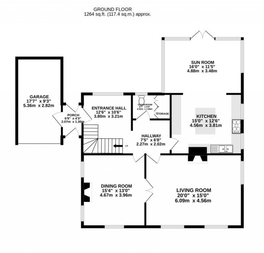 Floorplans For The Court Garden, Arlingham