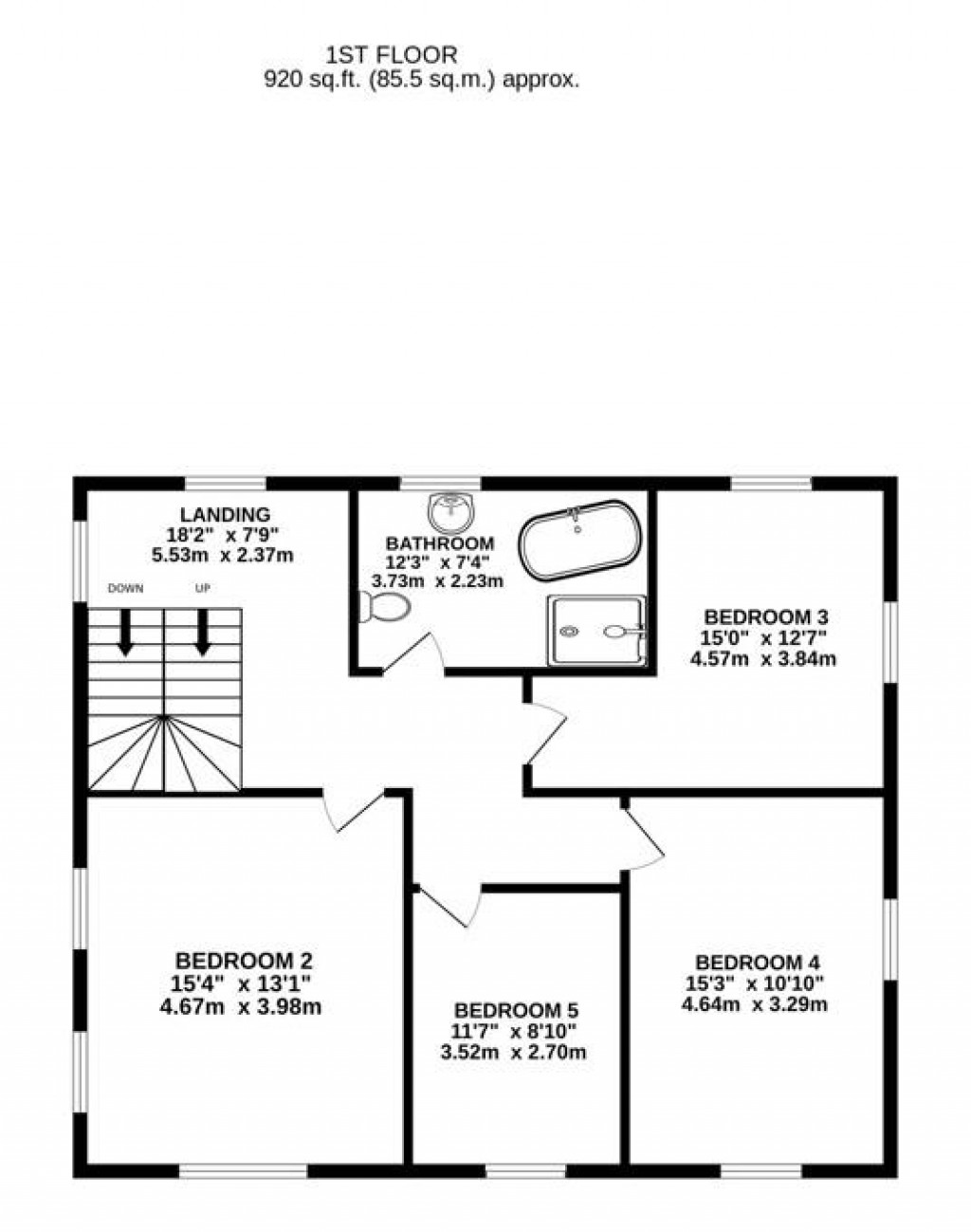 Floorplans For The Court Garden, Arlingham