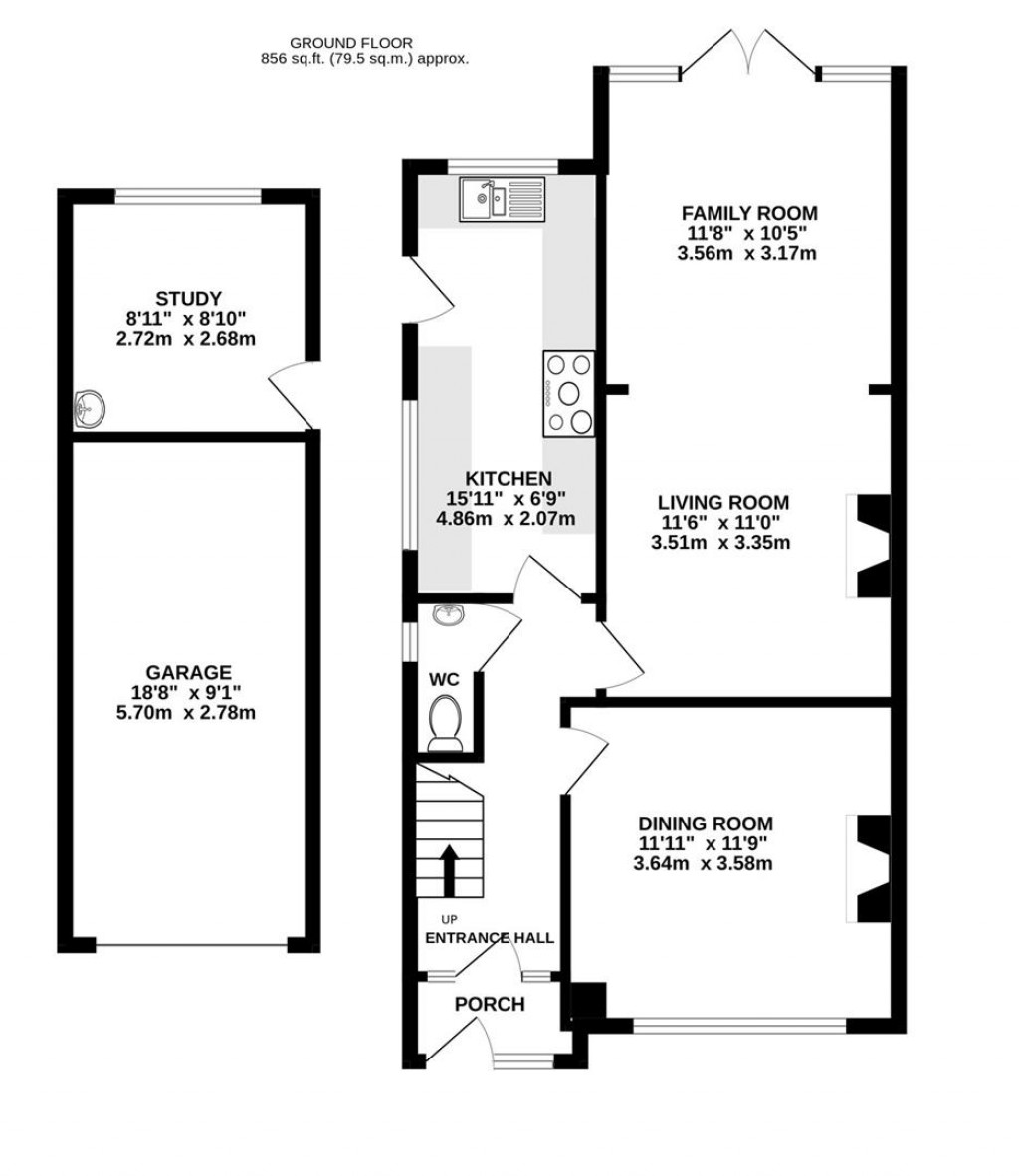 Floorplans For Dinglewell, Hucclecote