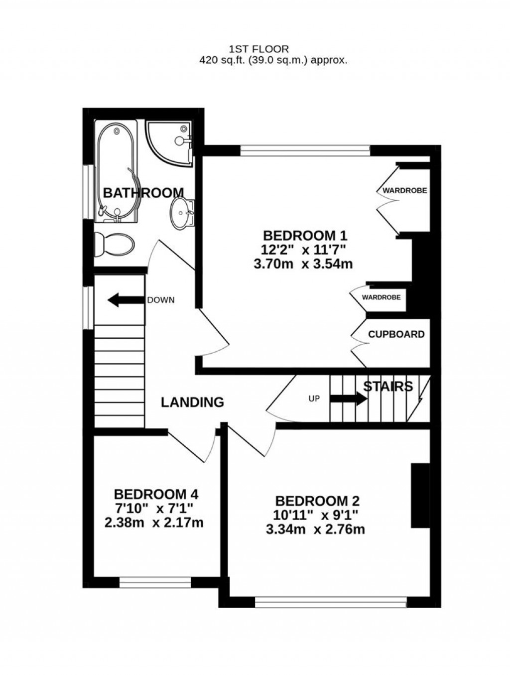 Floorplans For Dinglewell, Hucclecote