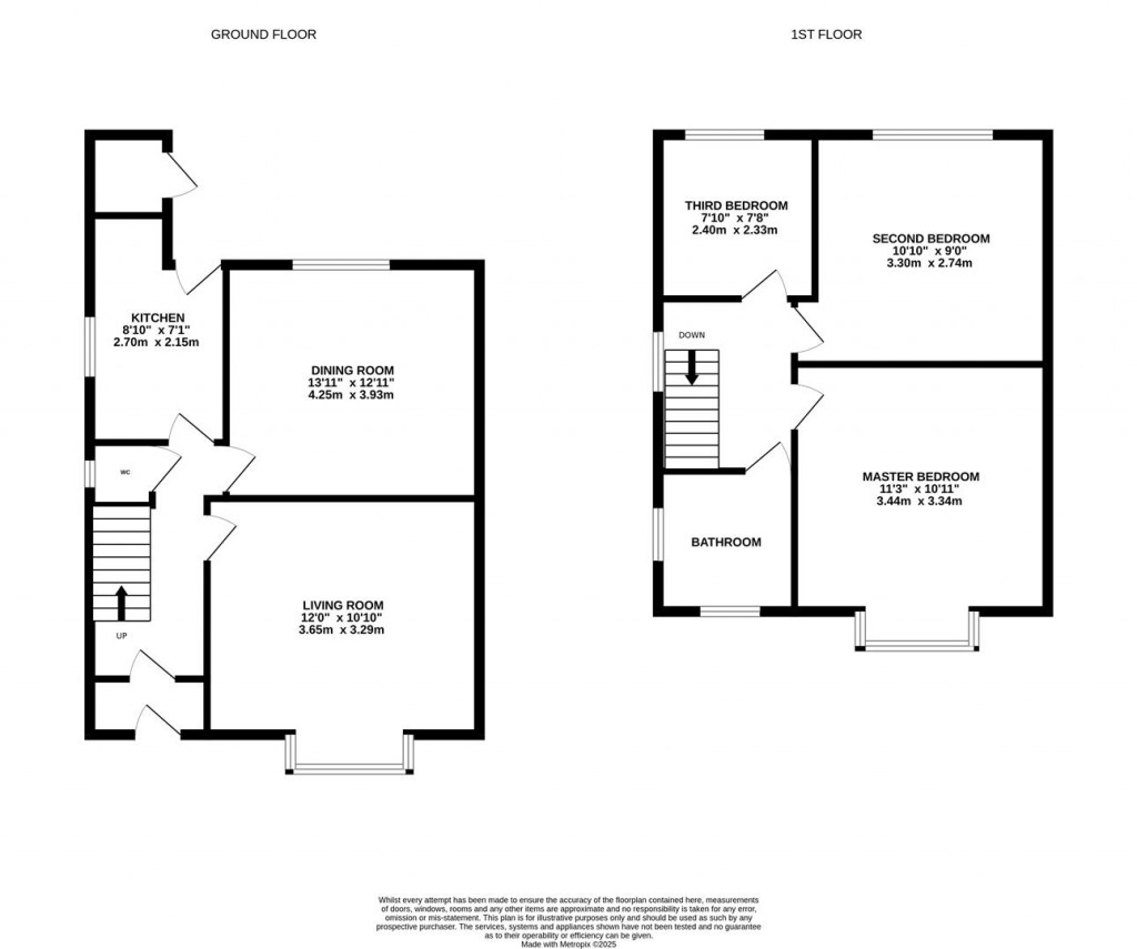 Floorplans For Tuffley Avenue, Gloucester