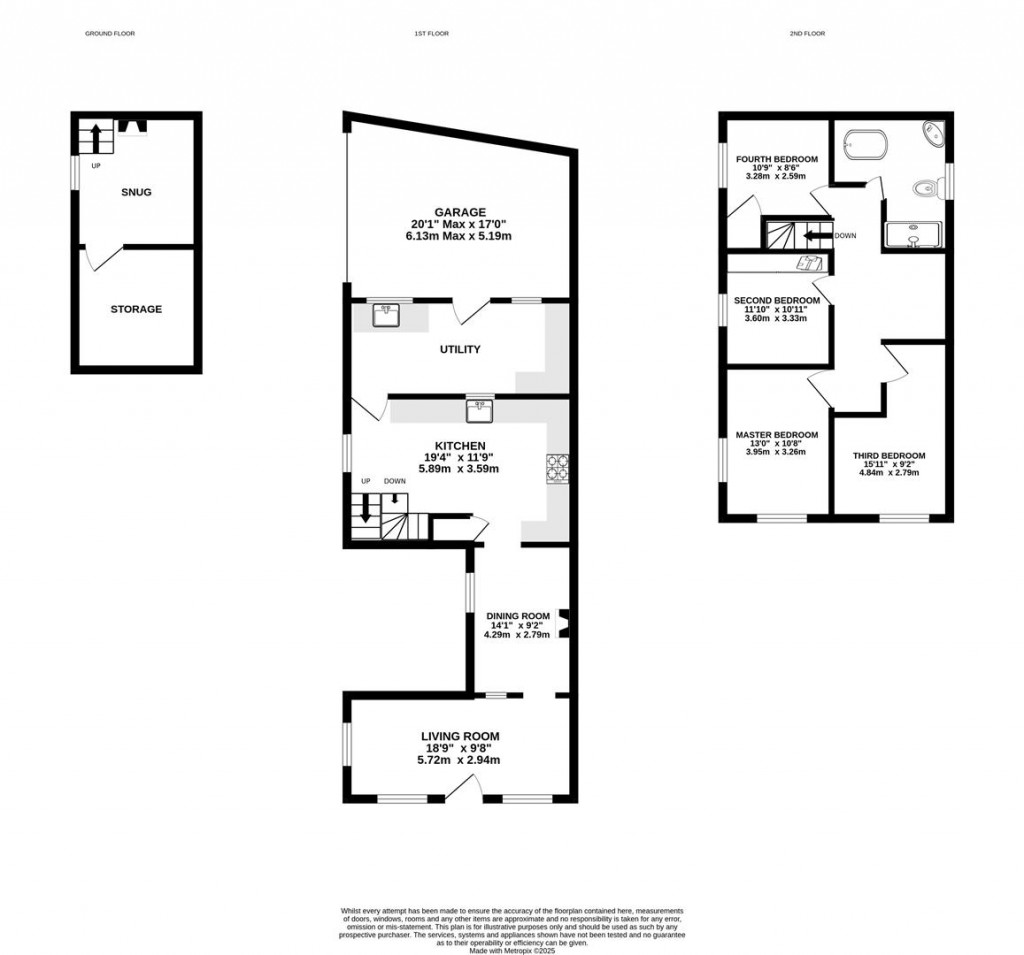 Floorplans For Hawthorns Road, Drybrook