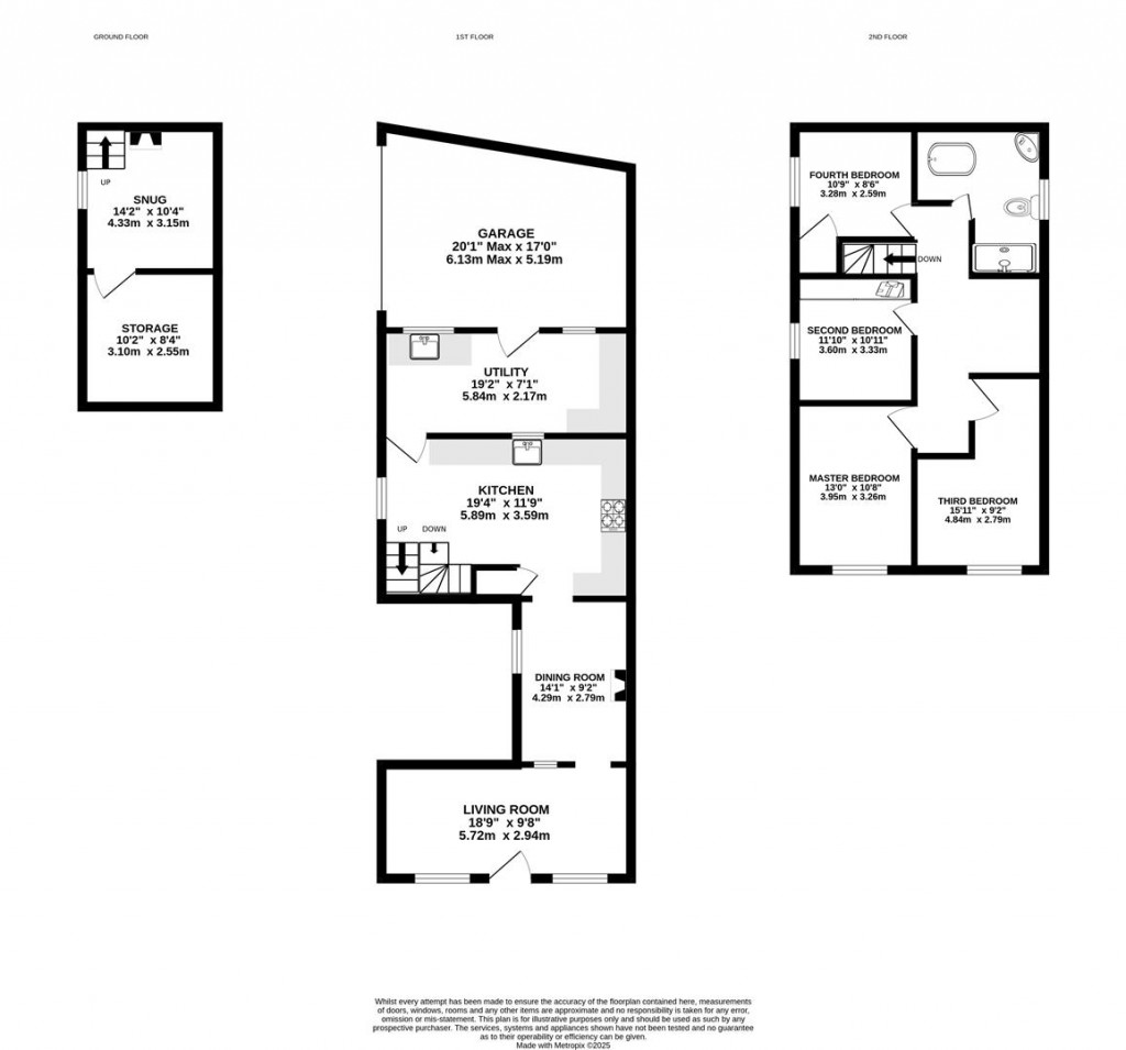 Floorplans For Hawthorns Road, Drybrook
