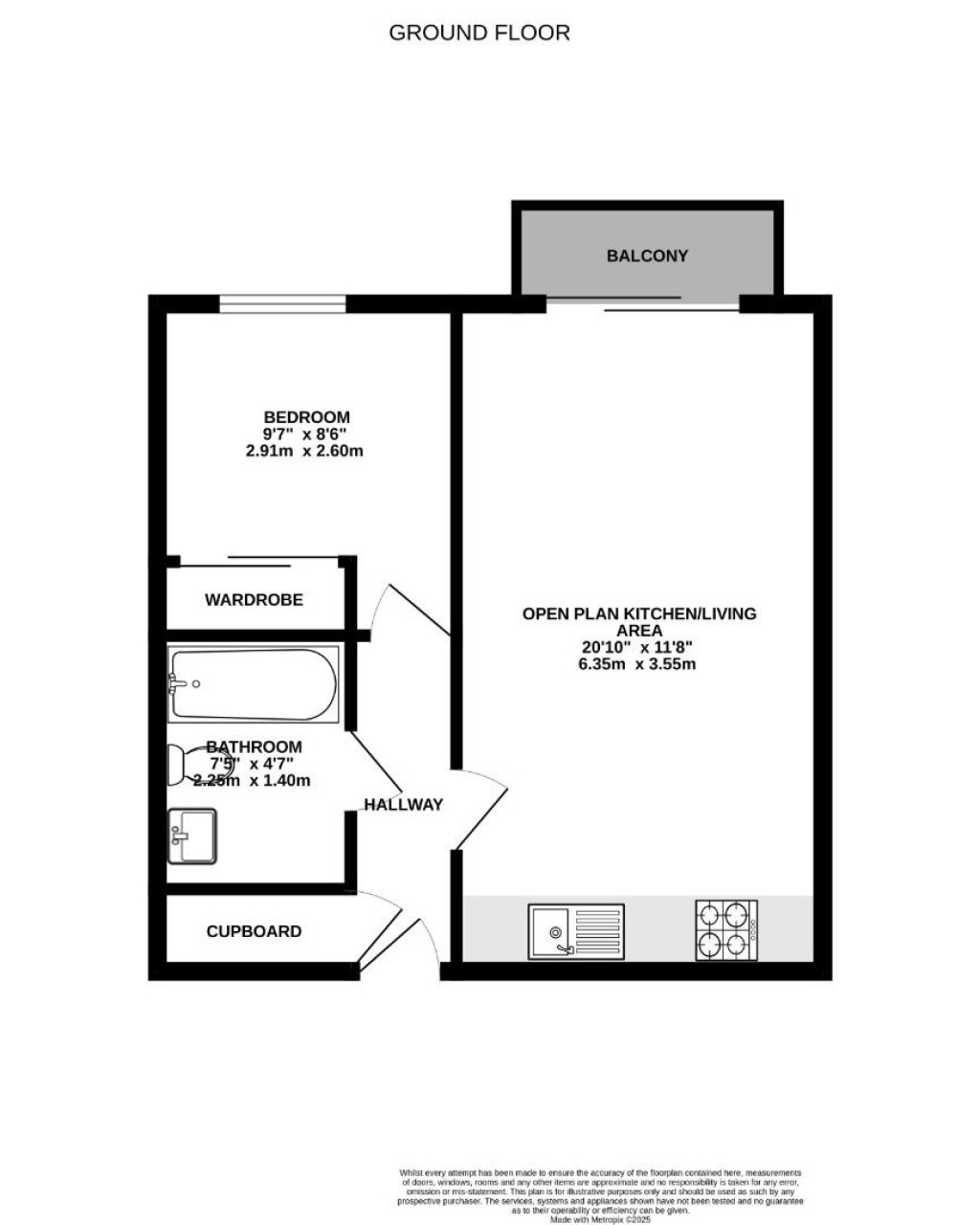 Floorplans For Provender, Bakers Quay, Gloucester