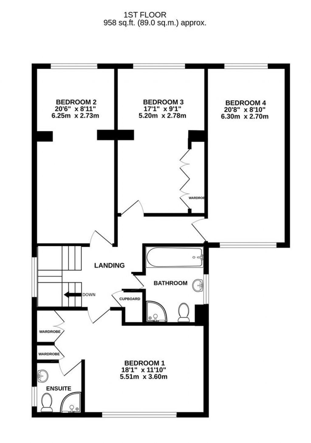 Floorplans For Billbrook Road, Hucclecote