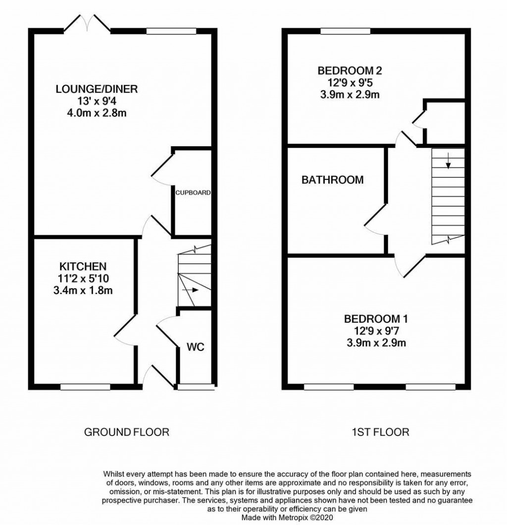 Floorplans For Drovers Way, Newent, GL18