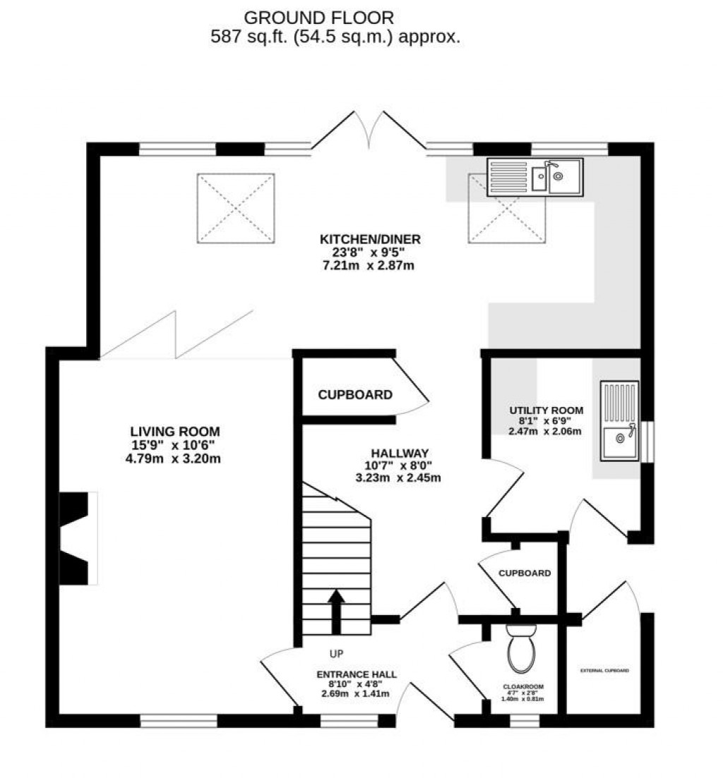Floorplans For Midland Road, Stonehouse