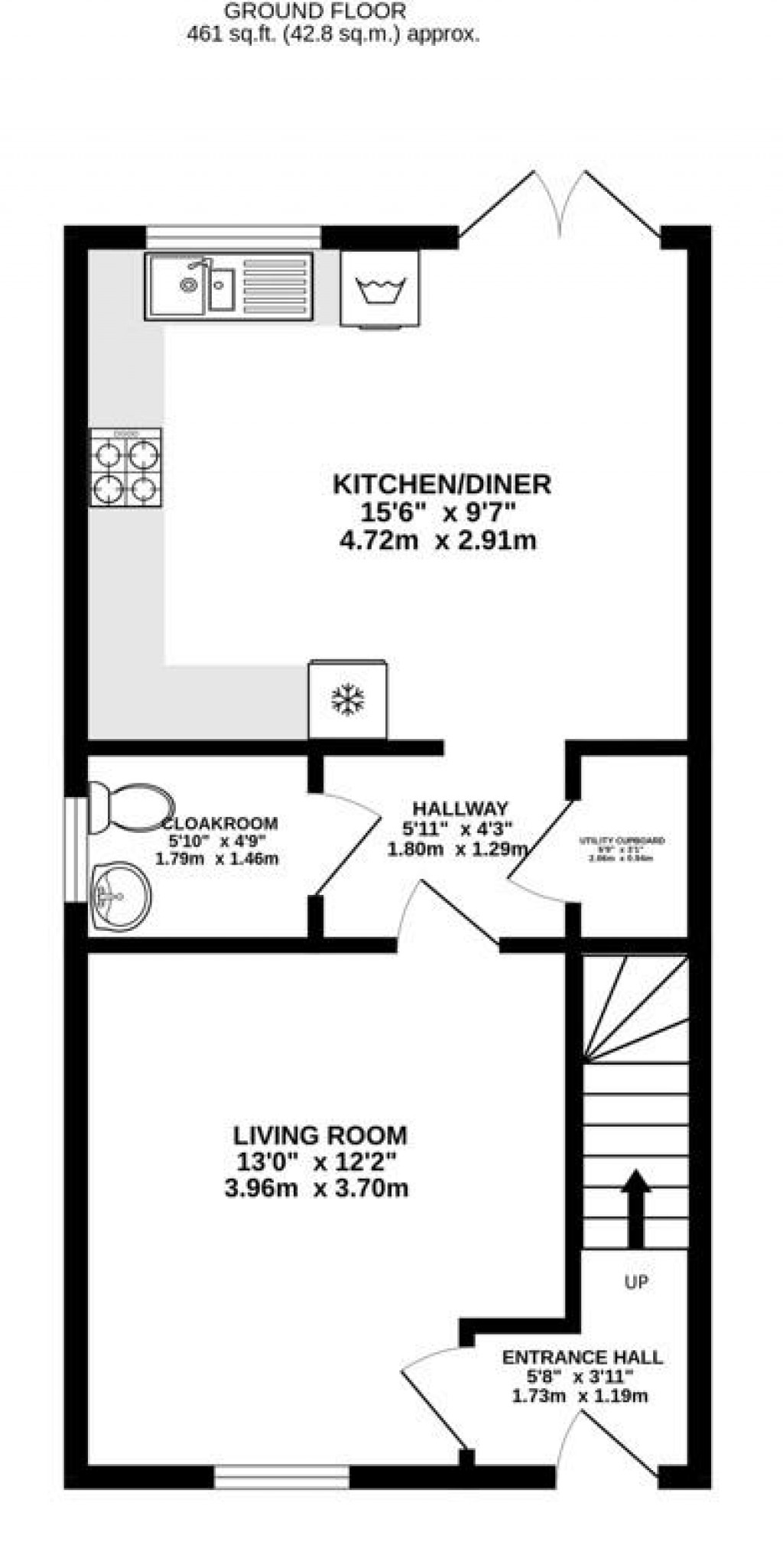Floorplans For Great Oldbury Drive, Great Oldbury, Stonehouse