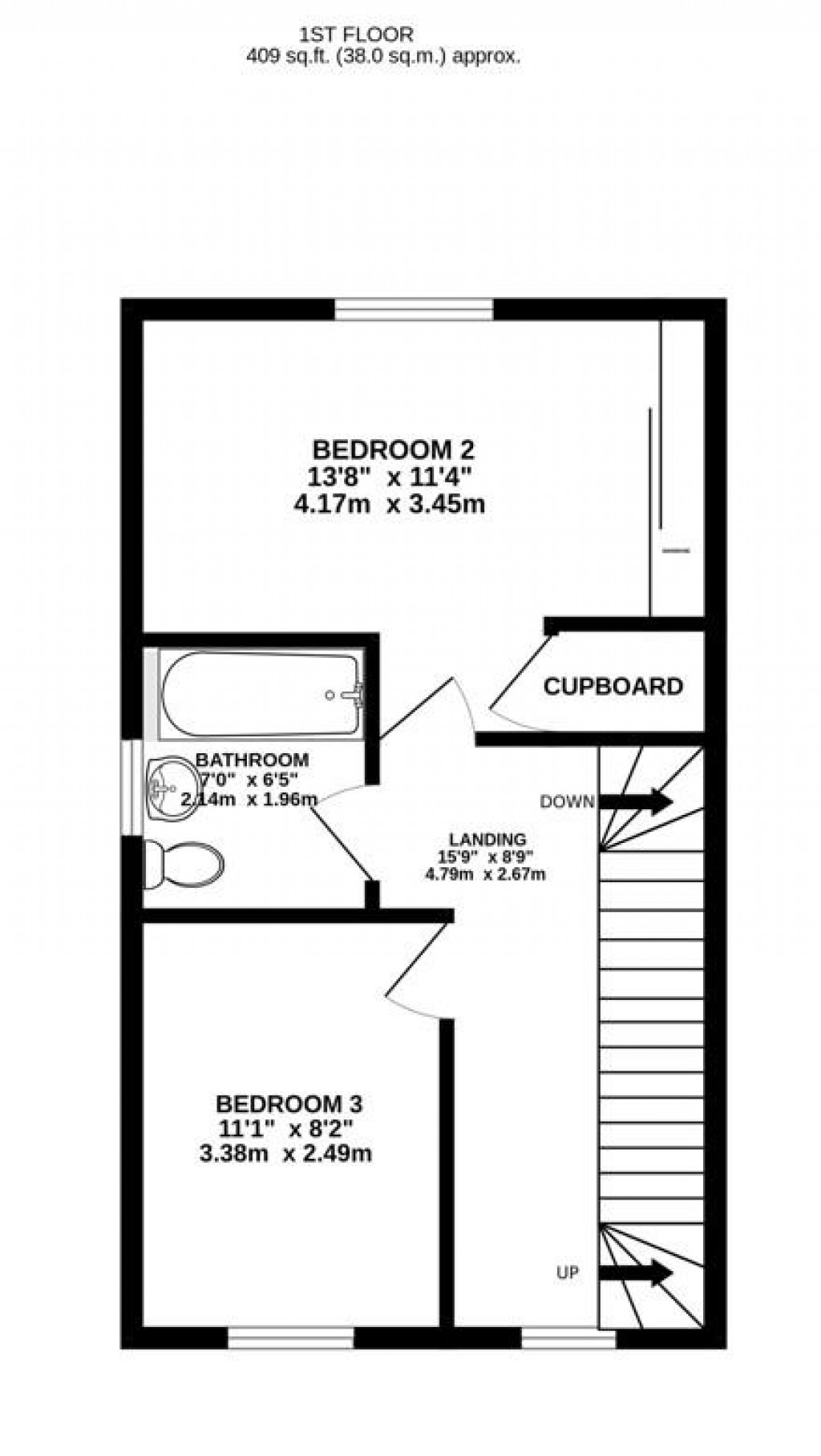 Floorplans For Great Oldbury Drive, Great Oldbury, Stonehouse