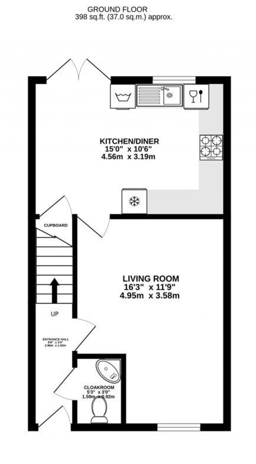 Floorplans For James Sleeman Close, Great Oldbury, Stonehouse