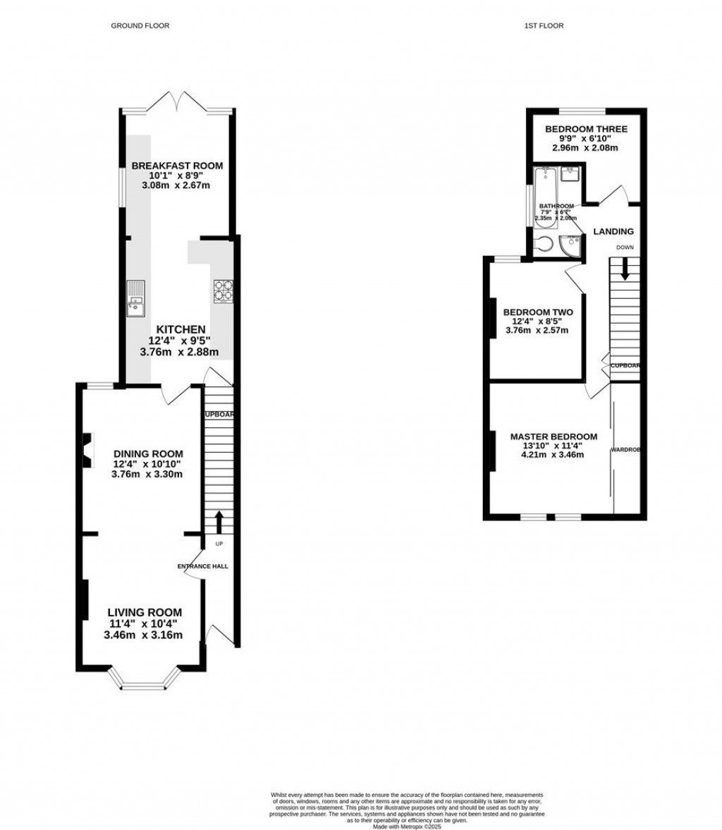 Floorplans For Seymour Road, Gloucester