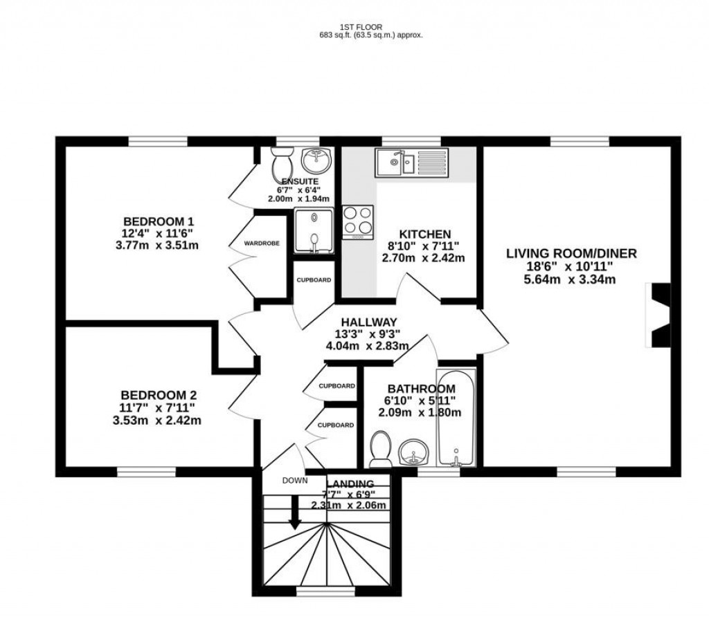 Floorplans For Court View, Stonehouse