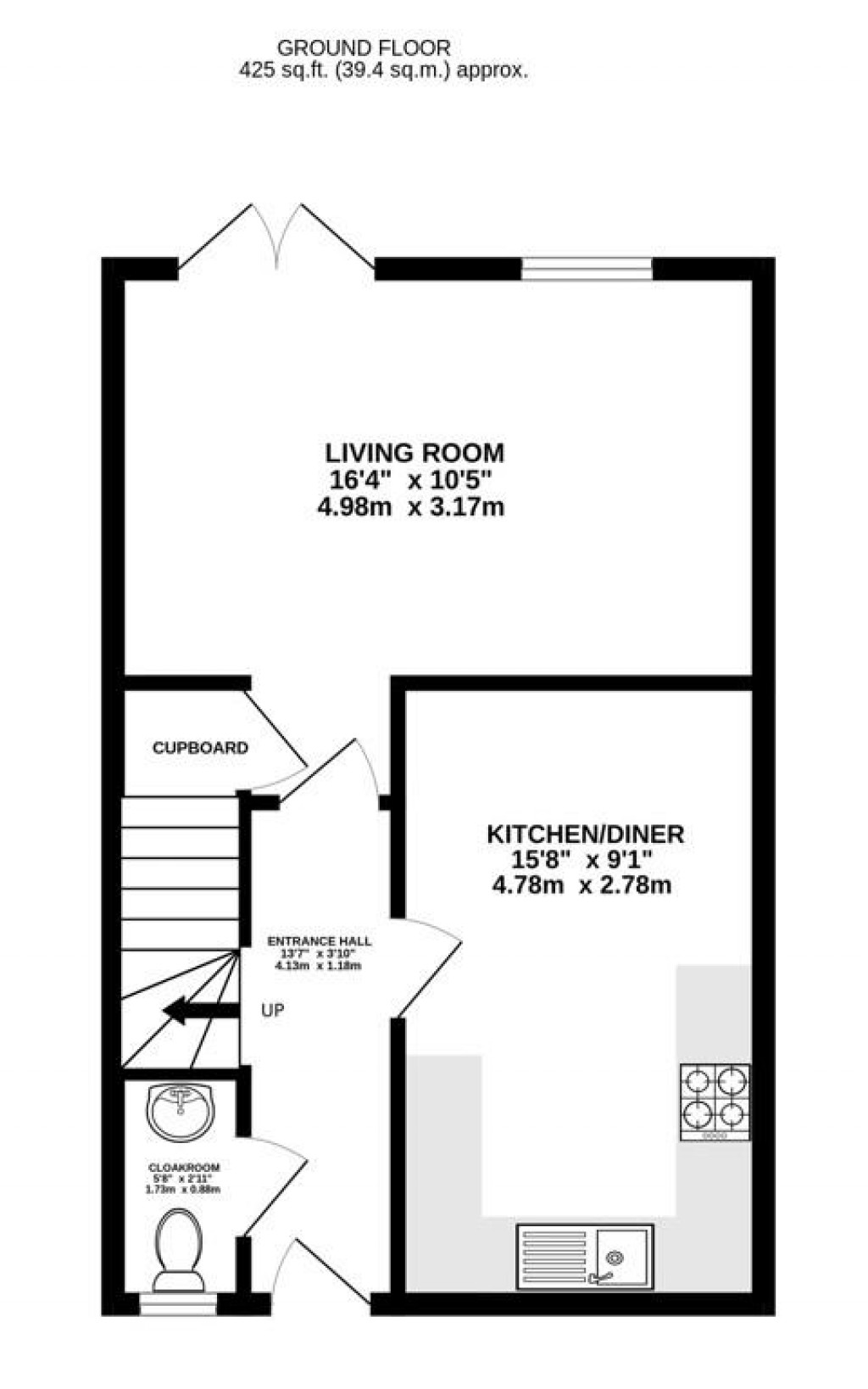 Floorplans For De Lisle Bush Way, Great Oldbury, Stonehouse
