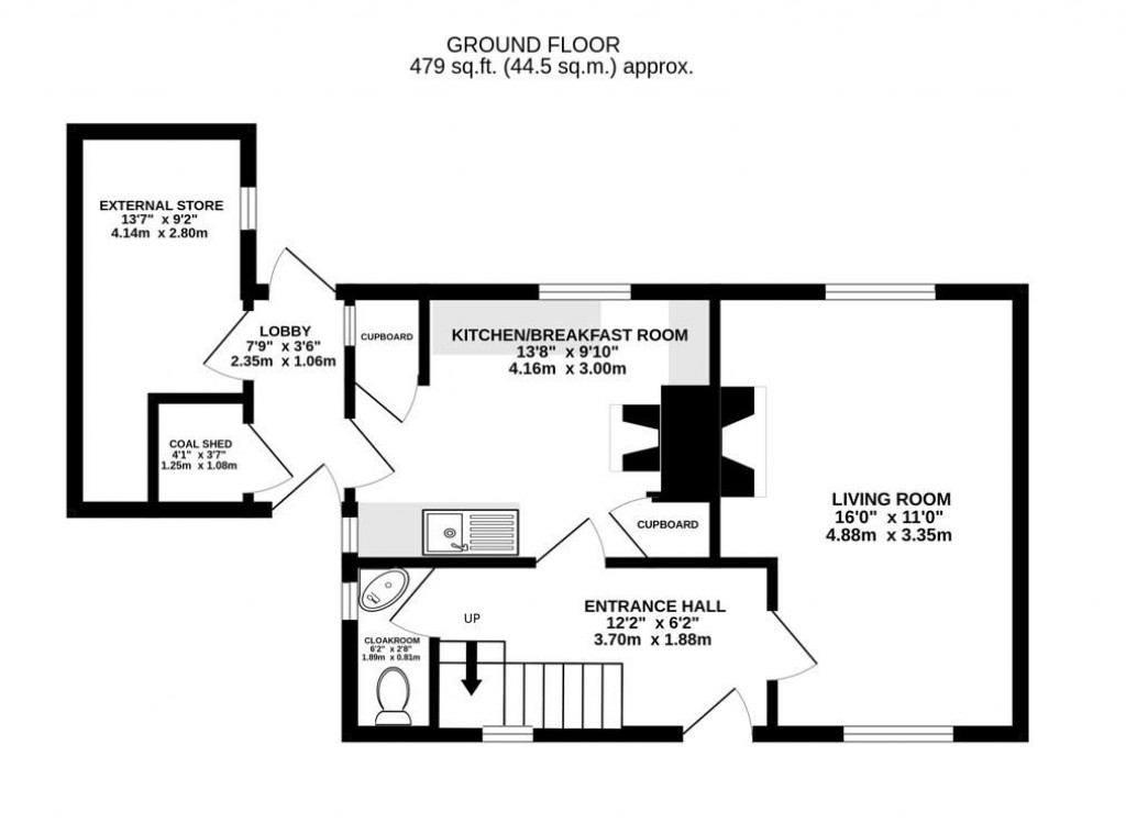 Floorplans For Midland Road, Stonehouse